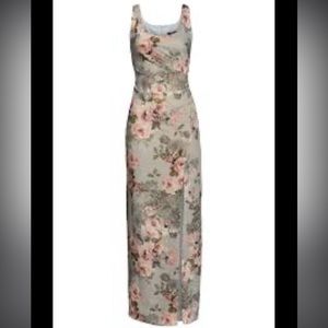 Adriana Papell  floral brocade Gown size 6 new